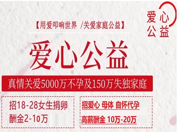 冷水江捐卵助孕生子 爱心志愿者招募